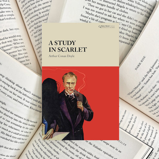 A Study in Scarlet By Arthur Conan Doyle HARDBACK (NEW)
