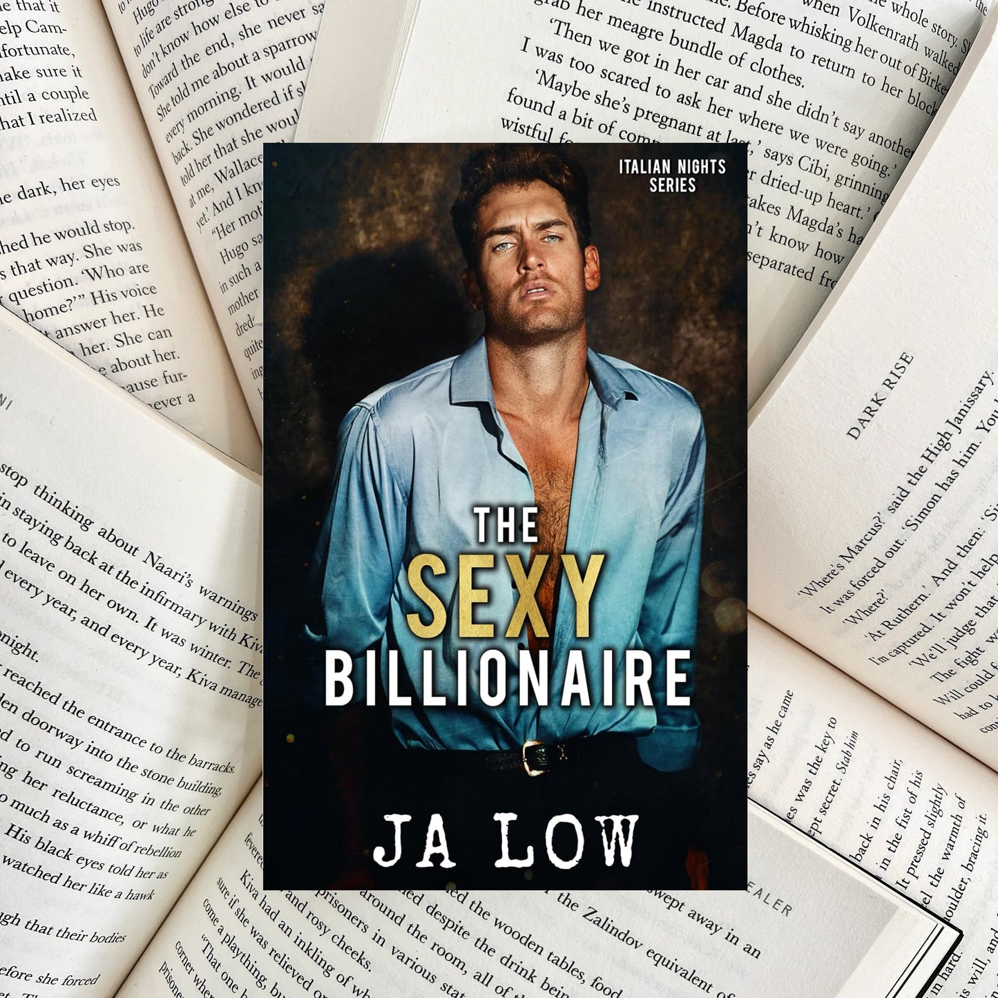 The Sexy Billionaire By J.A. Low SIGNED (NEW)