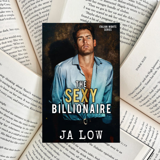 The Sexy Billionaire By J.A. Low SIGNED (NEW)