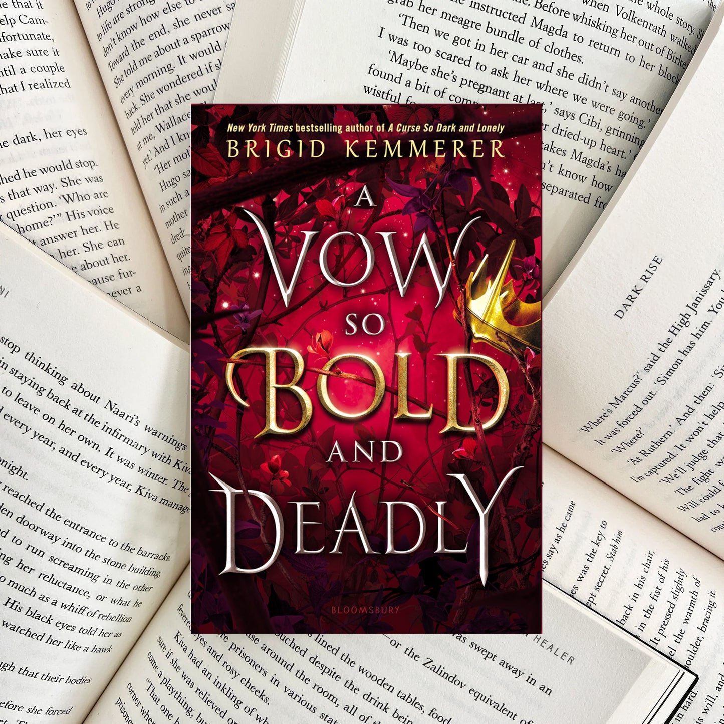 A Vow So Bold and Deadly By Brigid Kemmerer HARDBACK (SECOND-HAND)