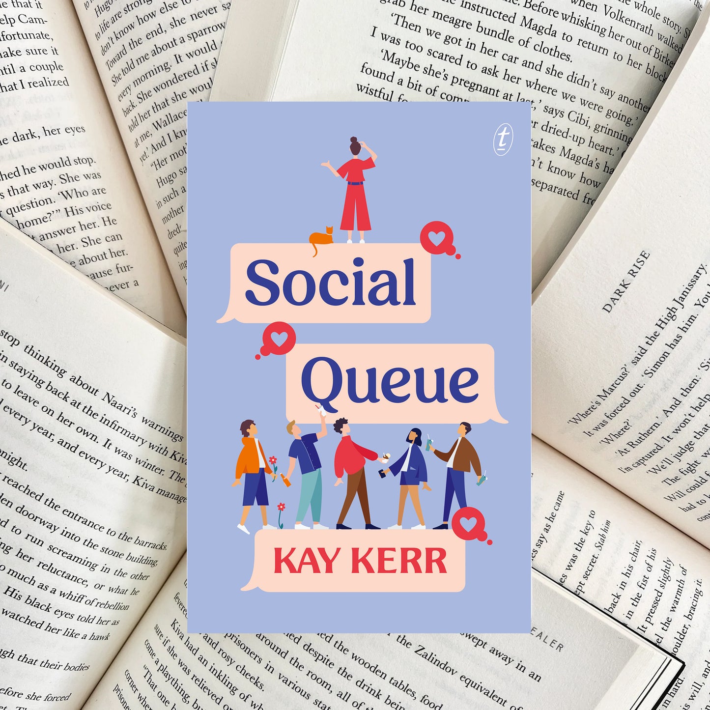 Social Queue By Kay Kerr (SECOND-HAND)