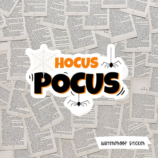 Hocus Pocus Vinyl Sticker