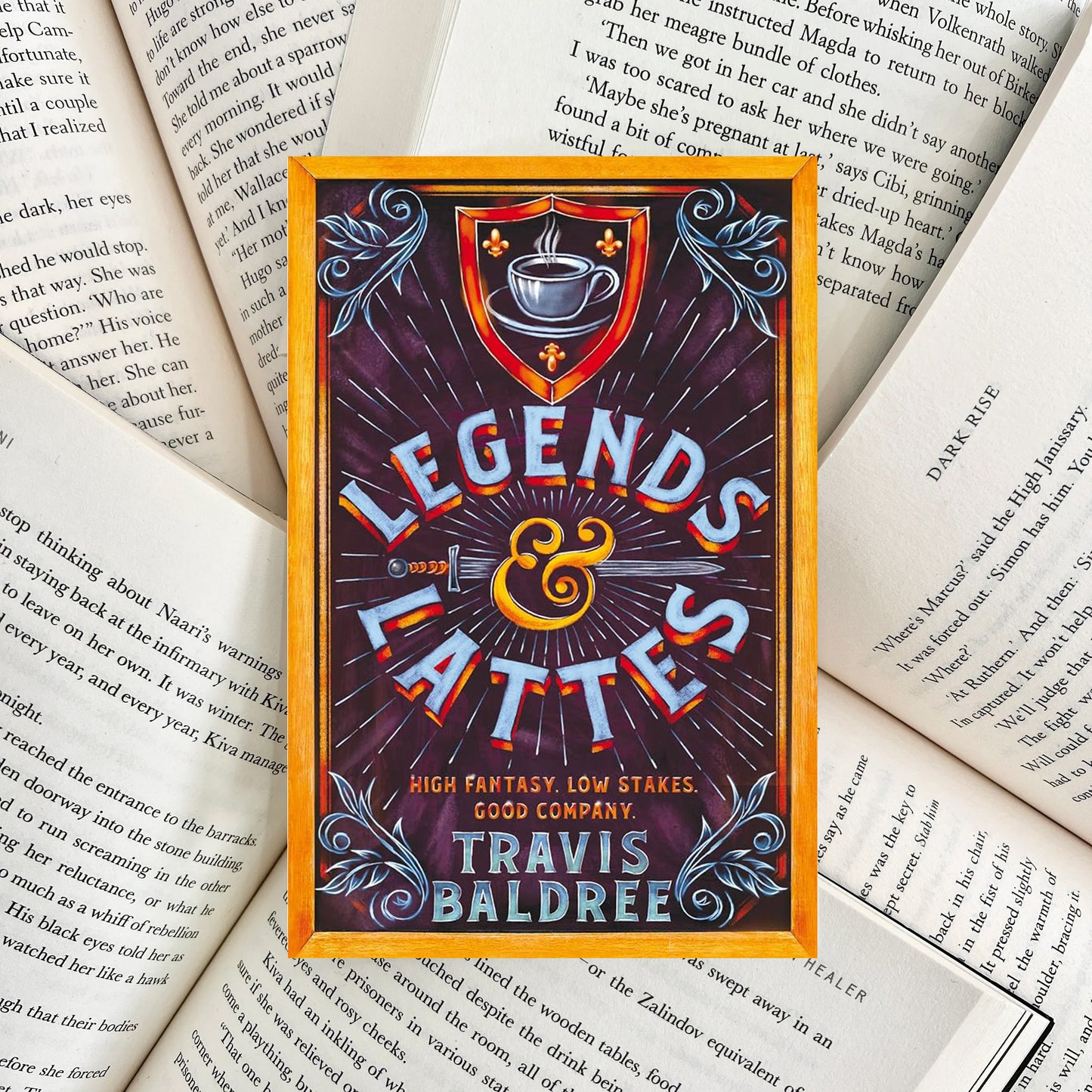 Legends & Lattes By Travis Baldree HARDBACK (NEW)
