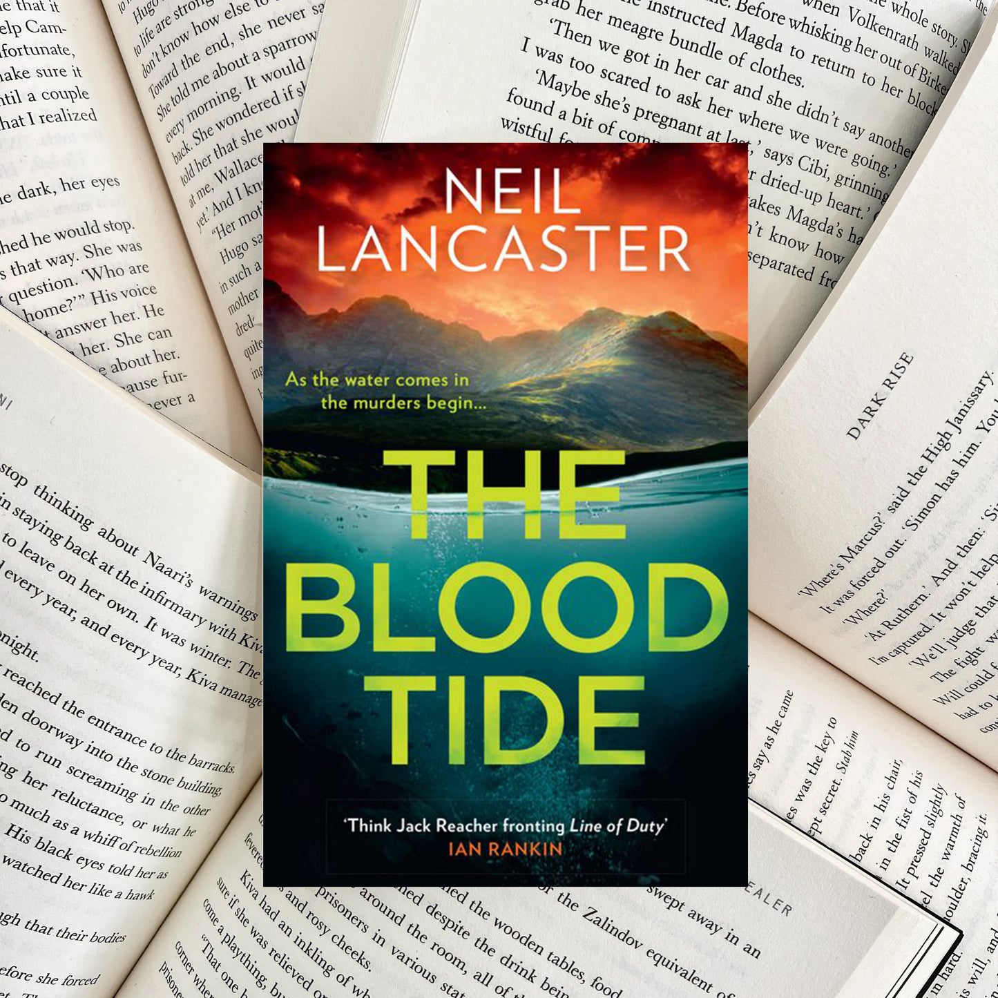 The Blood Tide By Neil Lancaster (SECOND-HAND)