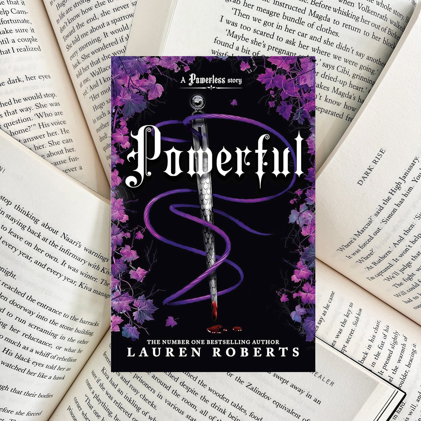 Powerful By Lauren Roberts SPECIAL EDITION HARDBACK (NEW)