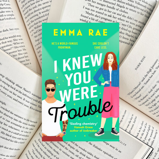I Knew You Were Trouble By Emma Rae (NEW)