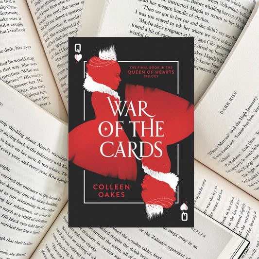 War of the Cards By Colleen Oakes HARDBACK (SECOND-HAND)