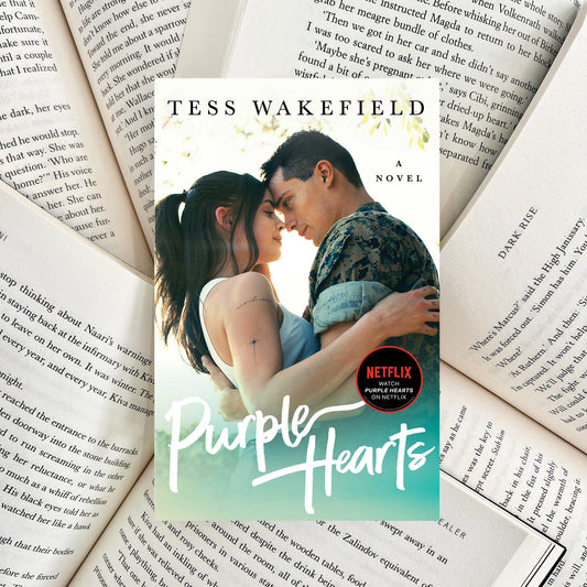 Purple Hearts By Tess Wakefield (SECOND-HAND)