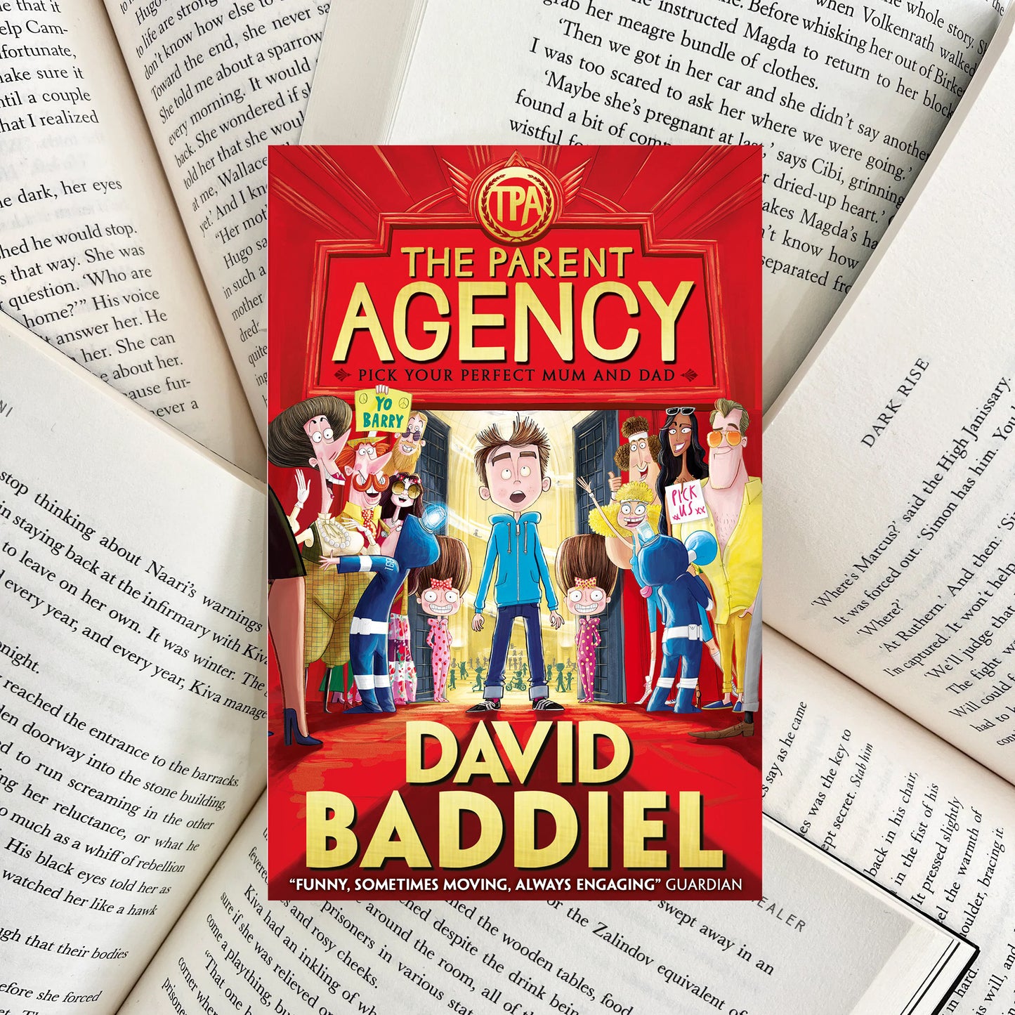The Parent Agency By David Baddiel (SECOND-HAND)