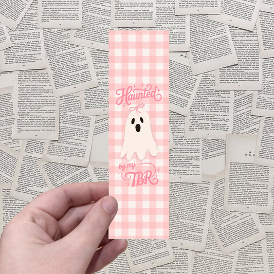 Haunted By My TBR BOOKMARK