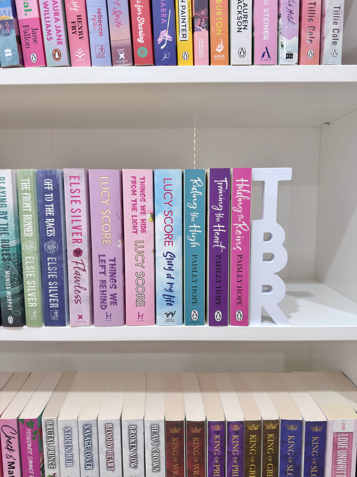 TBR Bookshelf Sign