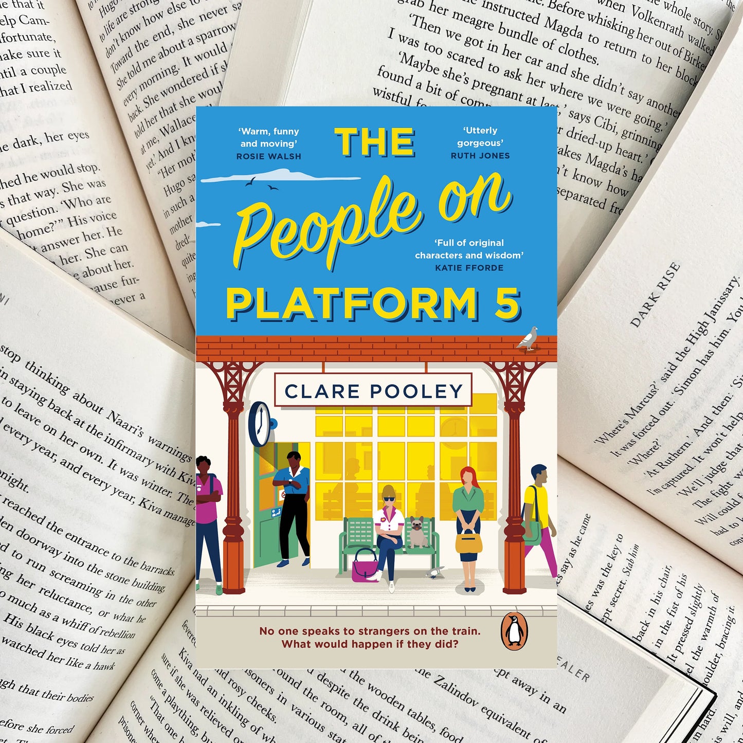 The People on Platform 5 By Clare Pooley (NEW)