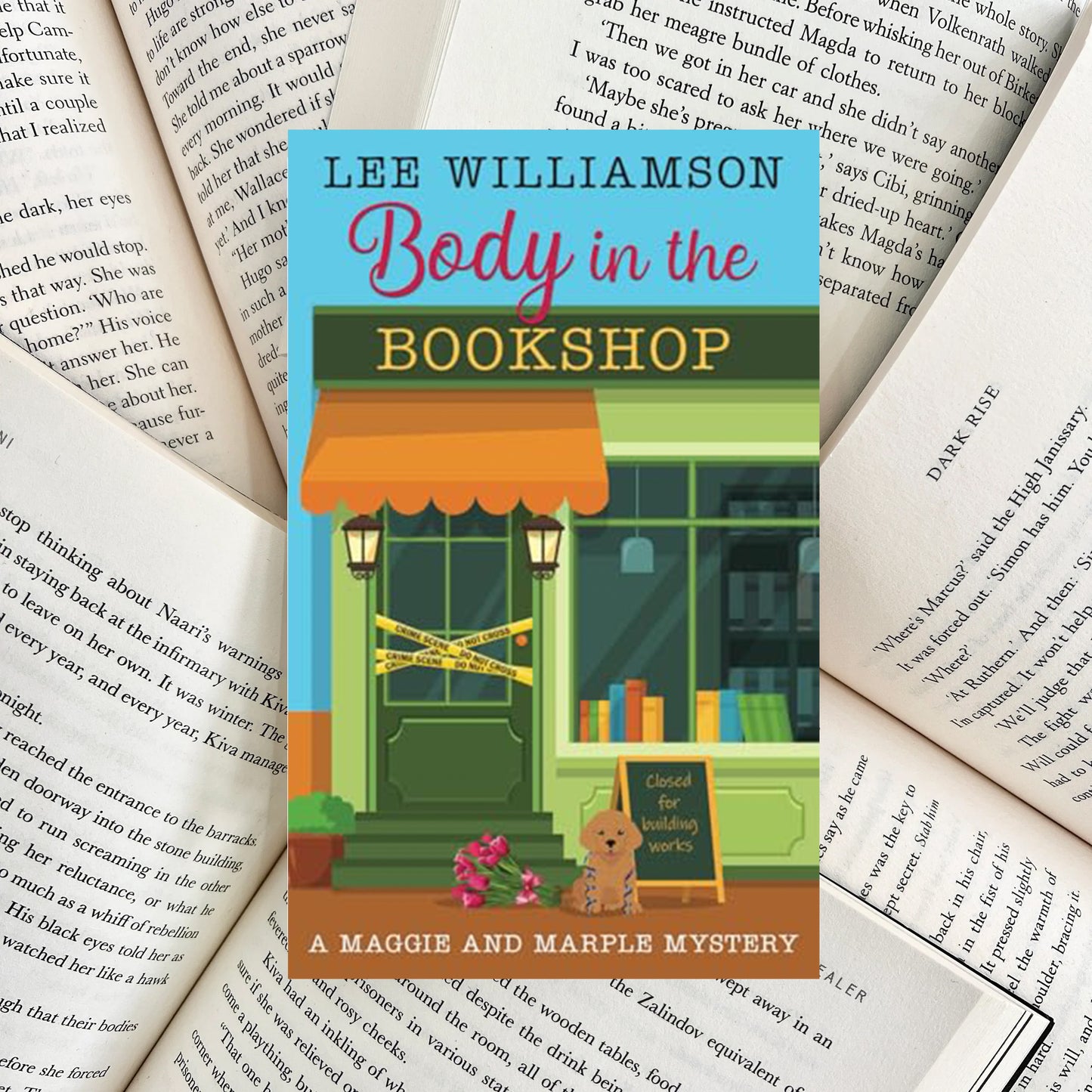 Body In The Bookshop By Lee Williamson (NEW)