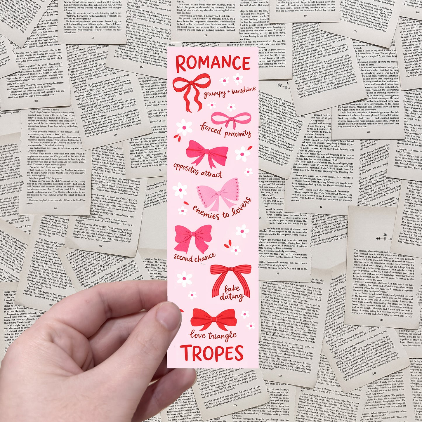 Romance Tropes BOOKMARK