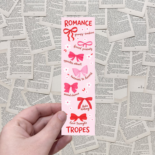 Romance Tropes BOOKMARK