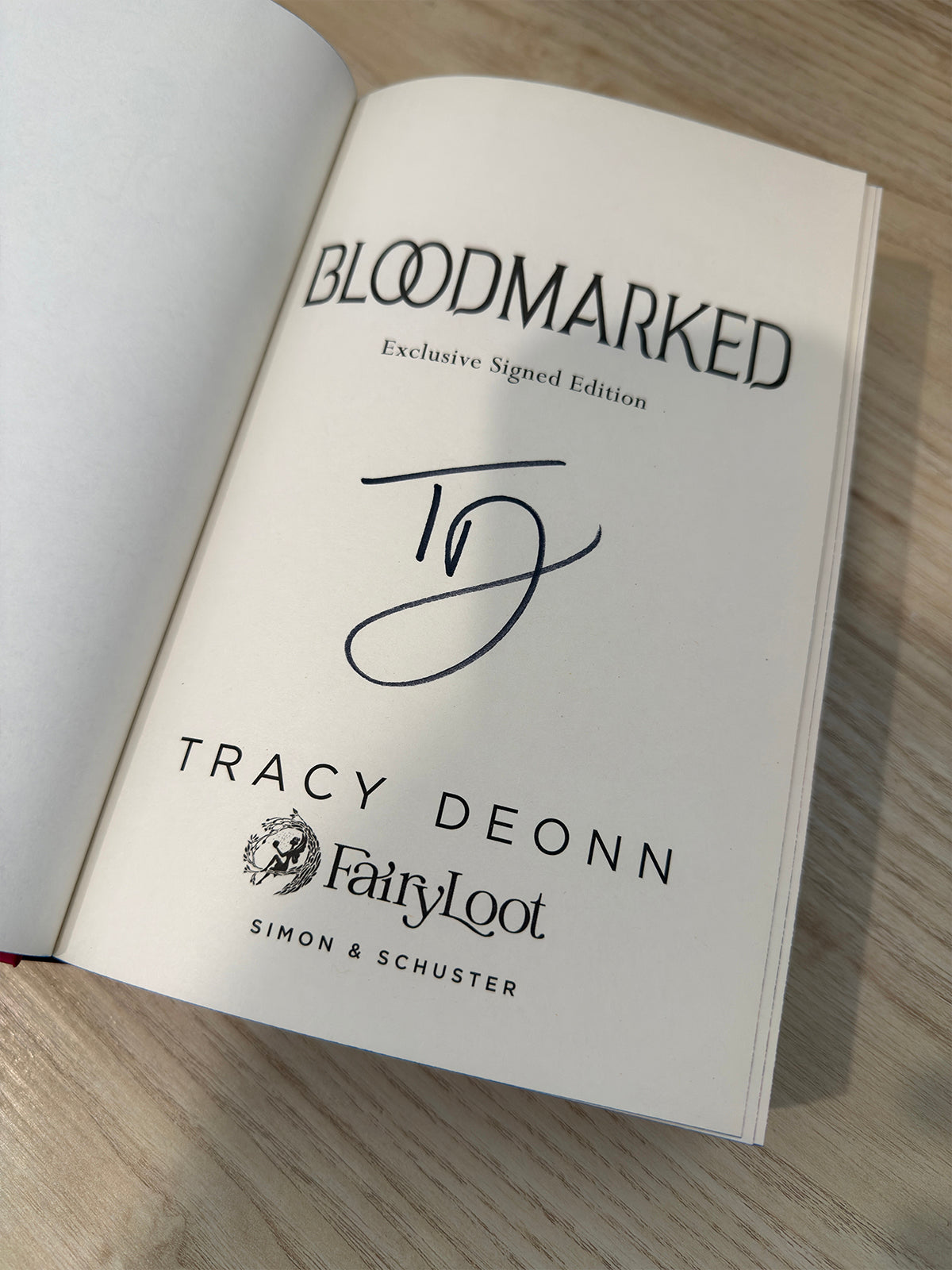 Legendborn By Tracy Deonn SIGNED Special Edition HARDBACKS (NEW)