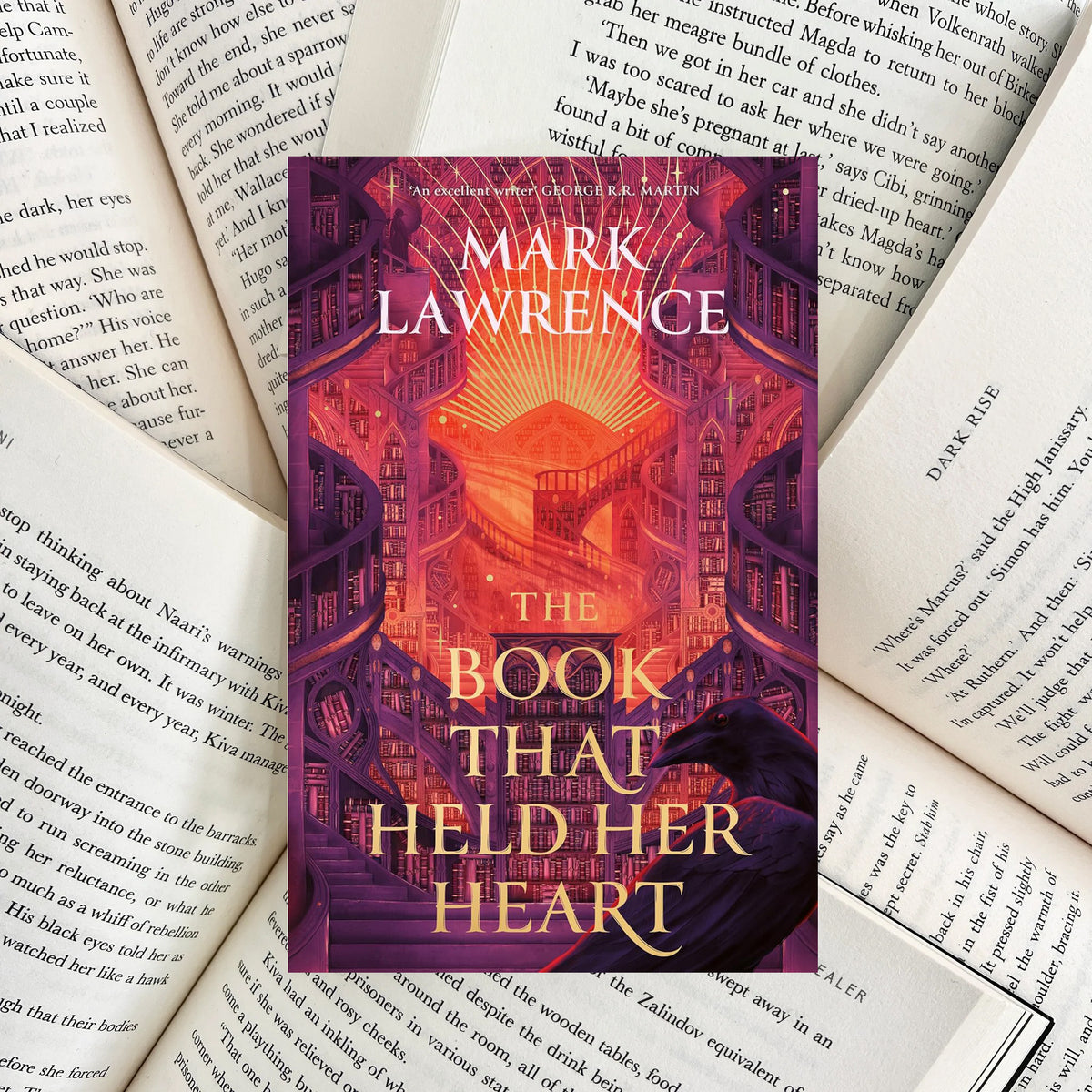 The Book That Held Her Heart By Mark Lawrence (NEW)