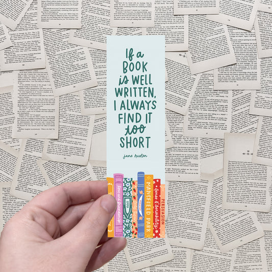Jane Austen BOOKMARK