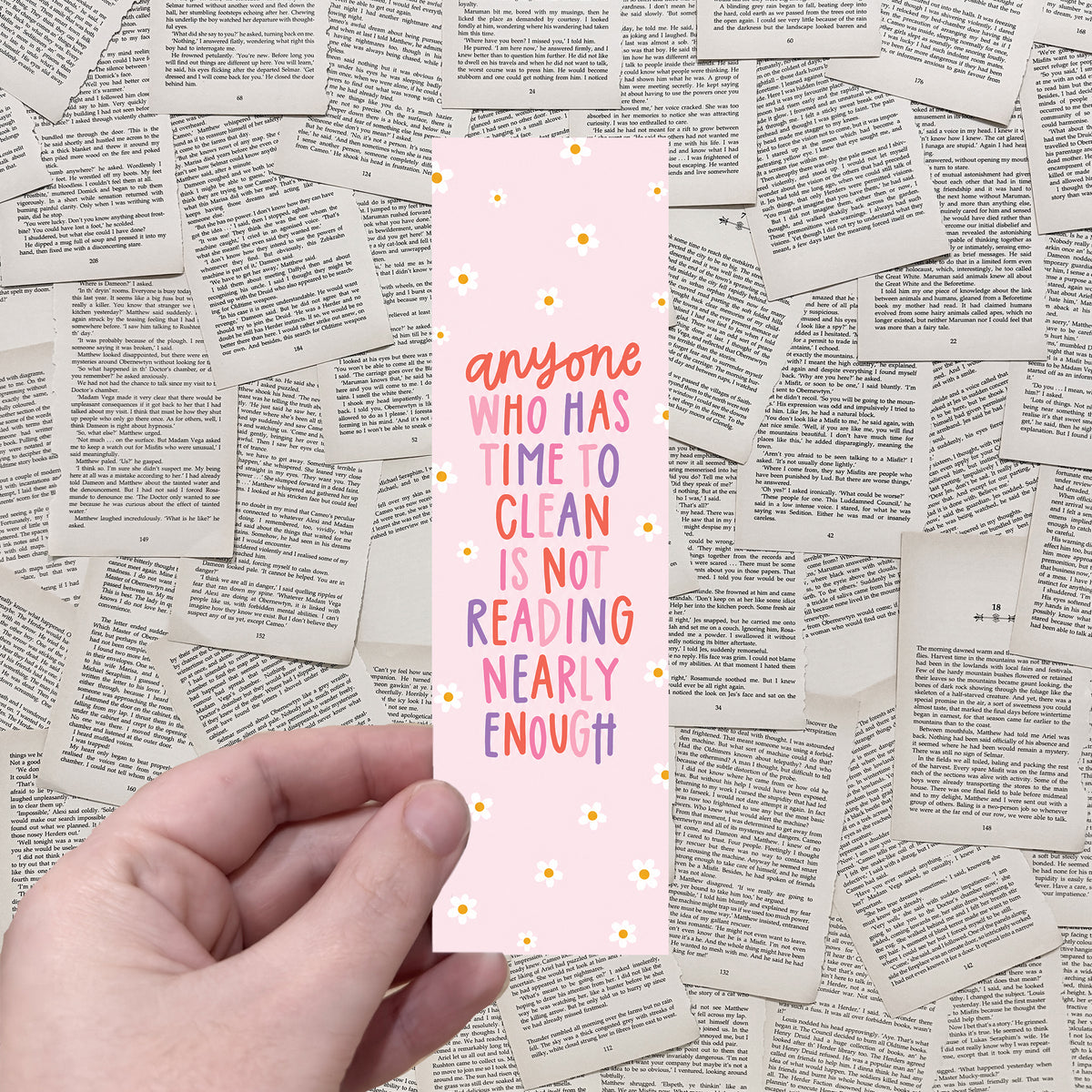 Not Reading Nearly Enough BOOKMARK