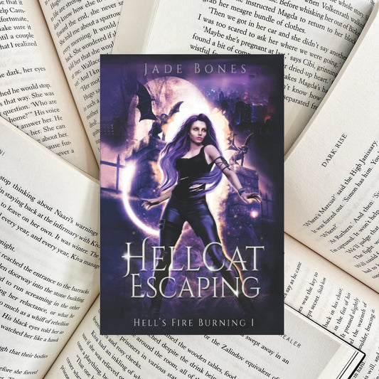 Hellcat Escaping By Jade Bones (SECOND-HAND)