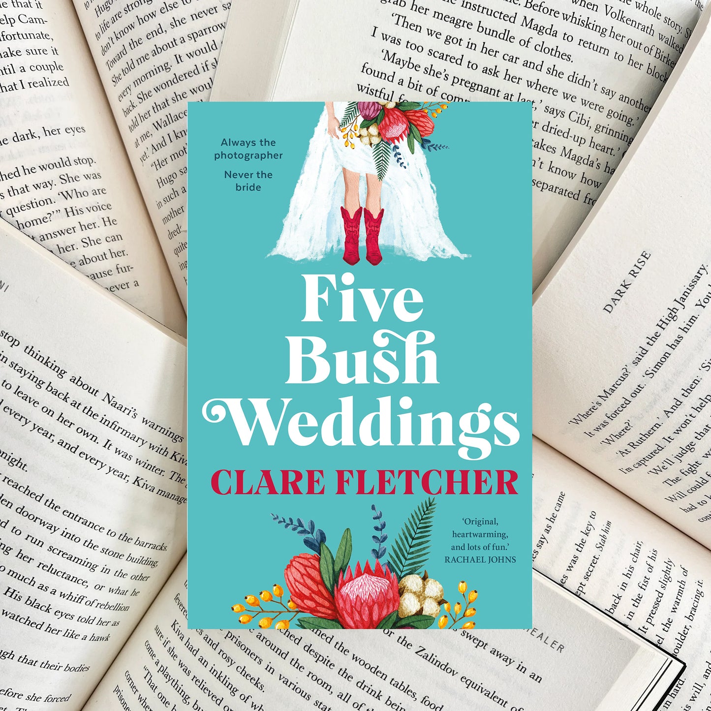 Five Bush Weddings By Clare Fletcher (SECOND-HAND)
