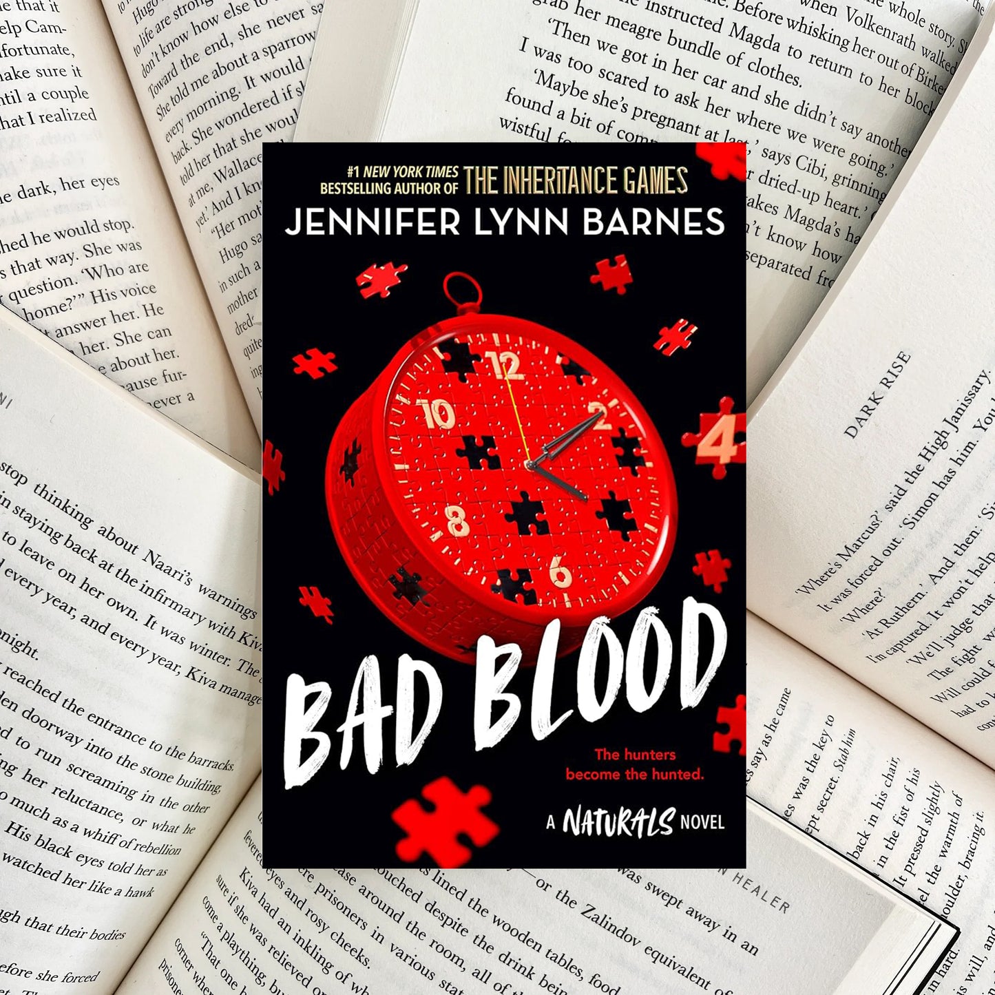 Bad Blood By Jennifer Lynn Barnes (NEW)