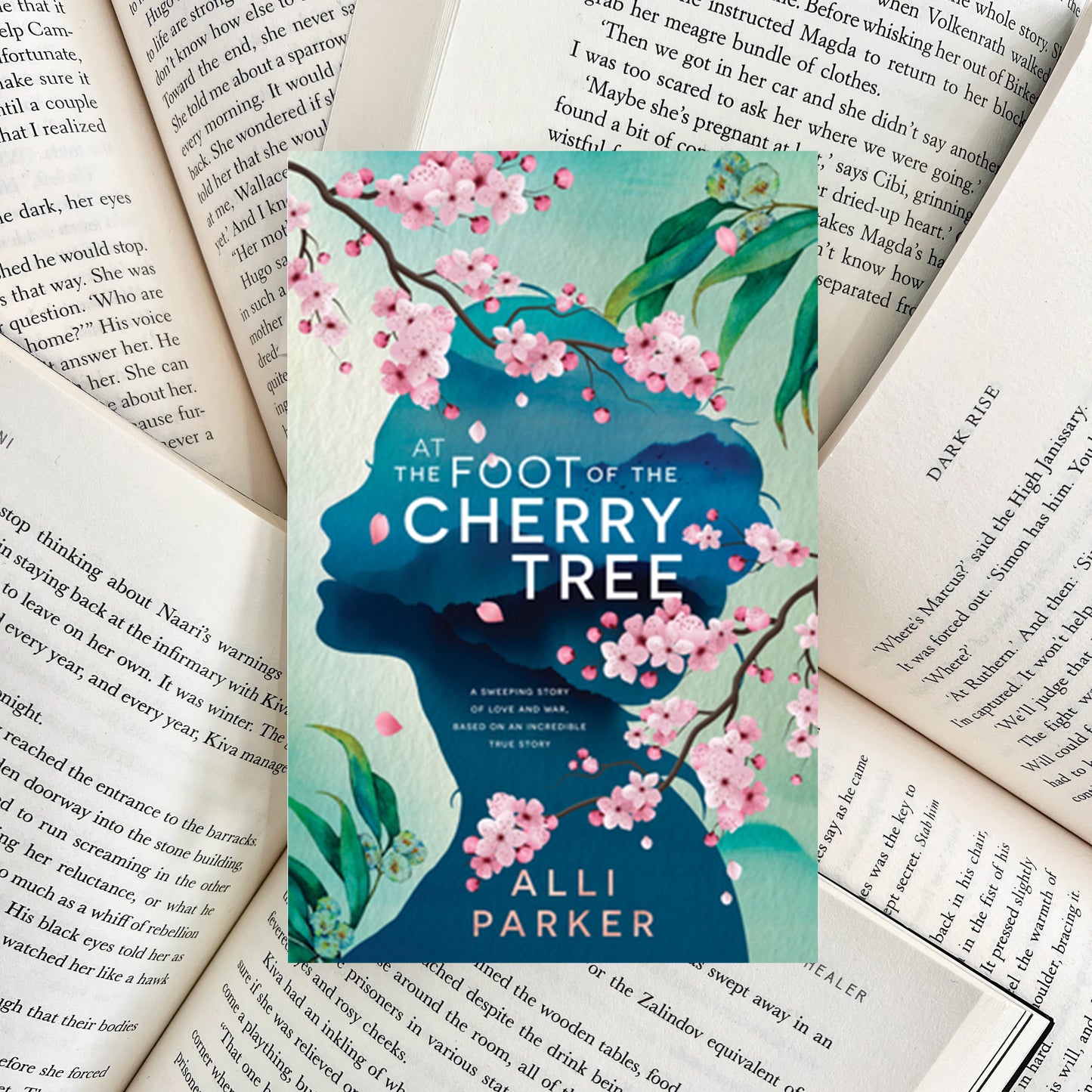 At the Foot of the Cherry Tree By Alli Parker SIGNED COPY (NEW)