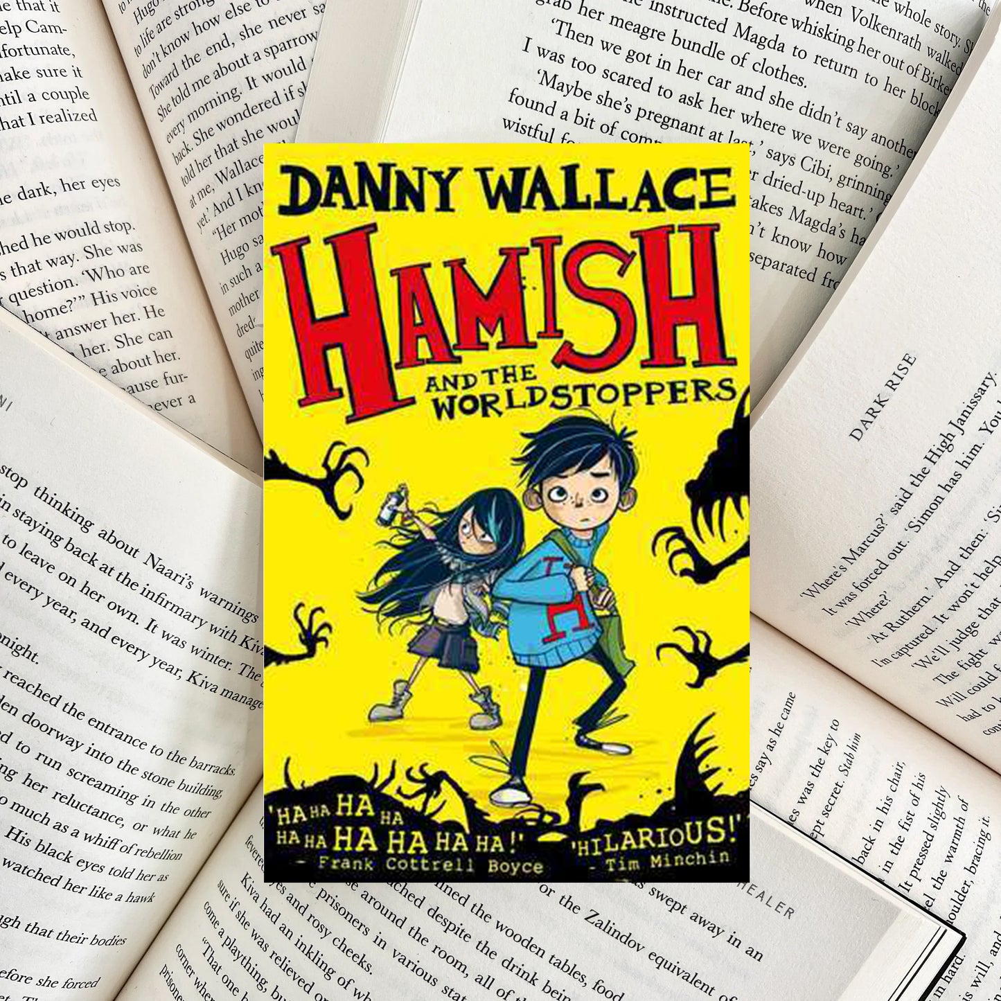 Hamish and the Worldstoppers By Danny Wallace (SECOND-HAND)