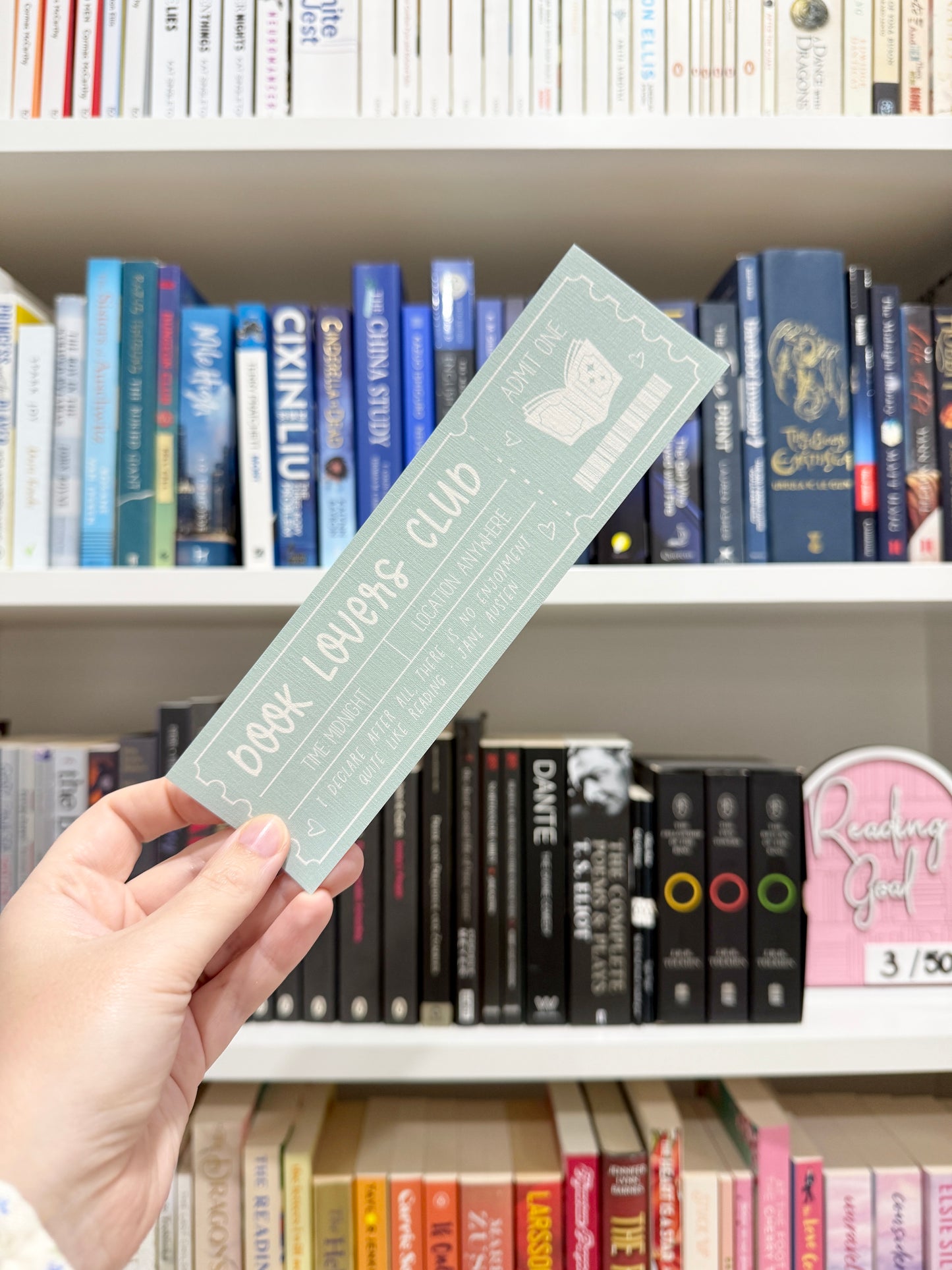 Book Lovers Club BOOKMARKS - The Albright Library