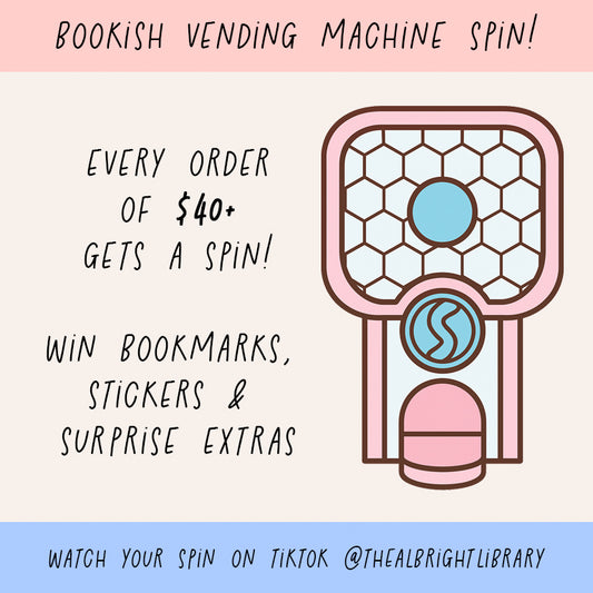 Bookish Vending Machine Spin!