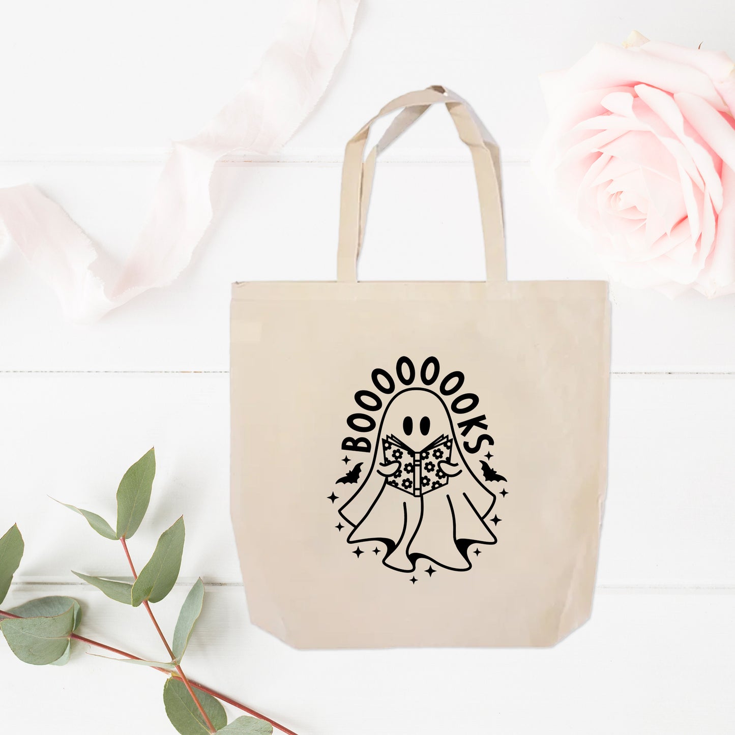 Boooooooks Tote Bag - The Albright Library