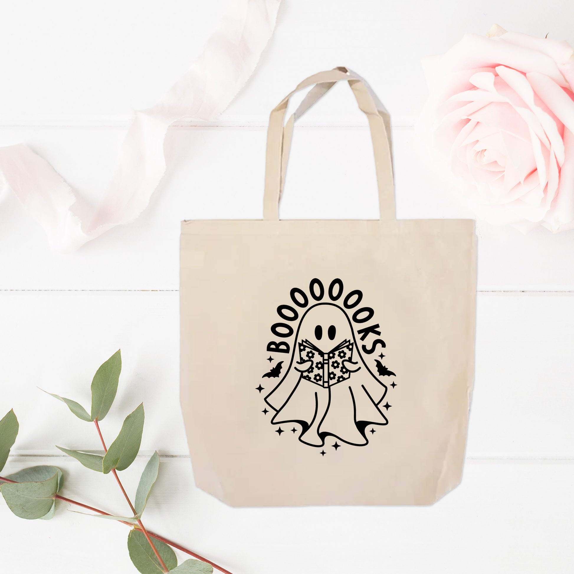 Boooooooks Tote Bag - The Albright Library