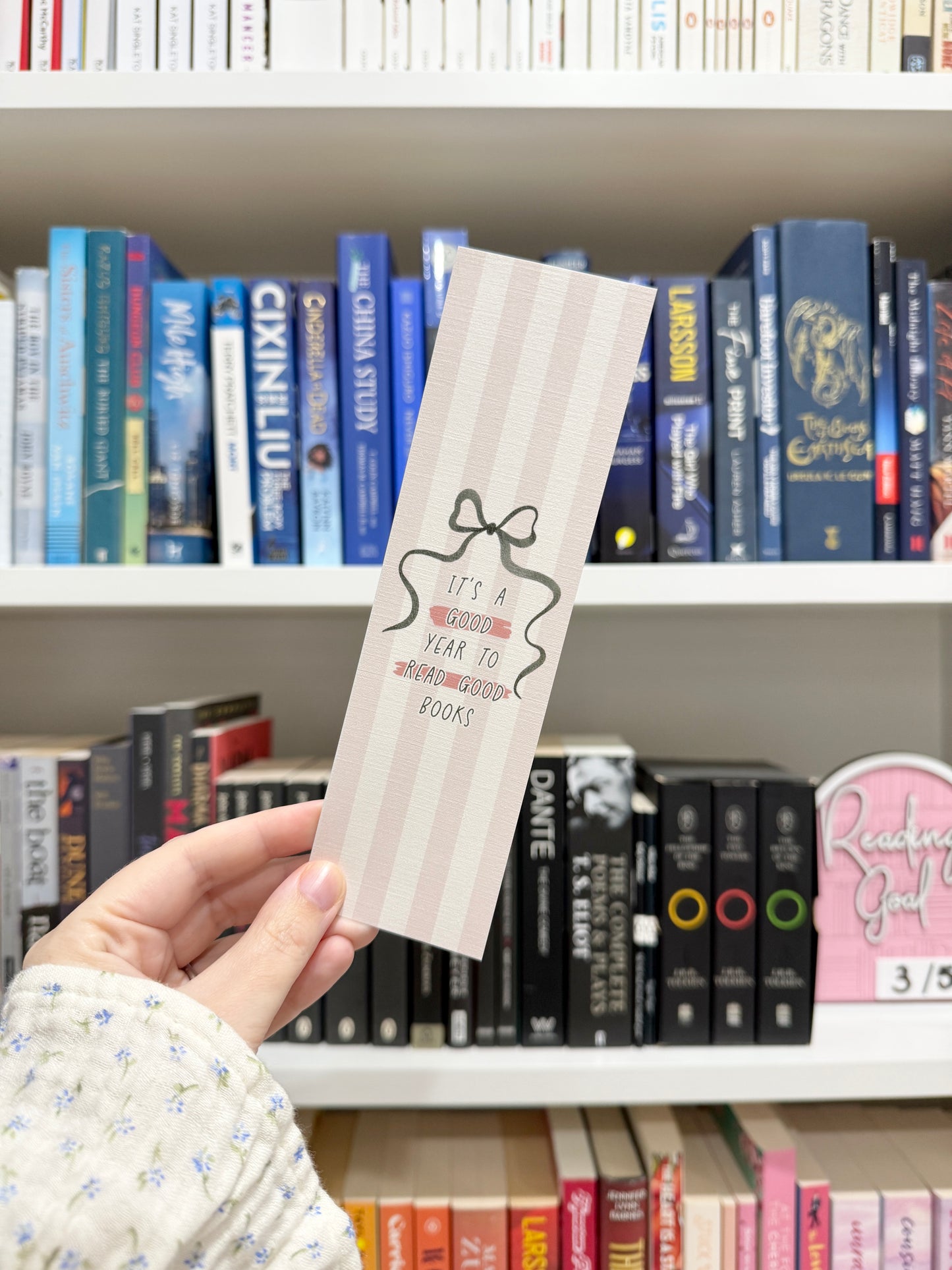 Bow Candy Stripes BOOKMARKS - The Albright Library
