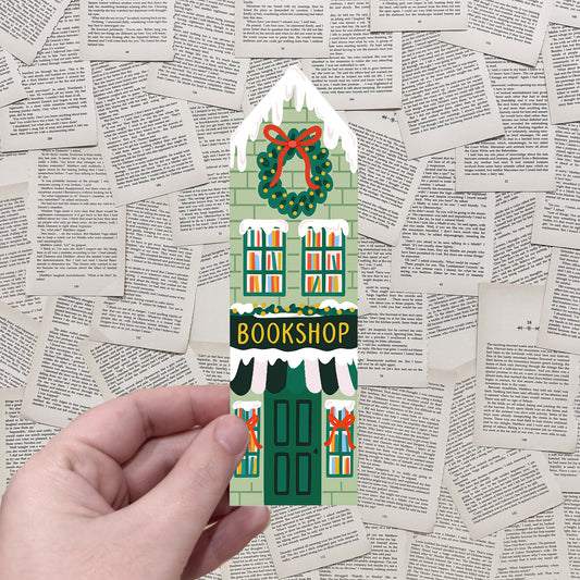 Christmas Bookshop BOOKMARK - The Albright Library
