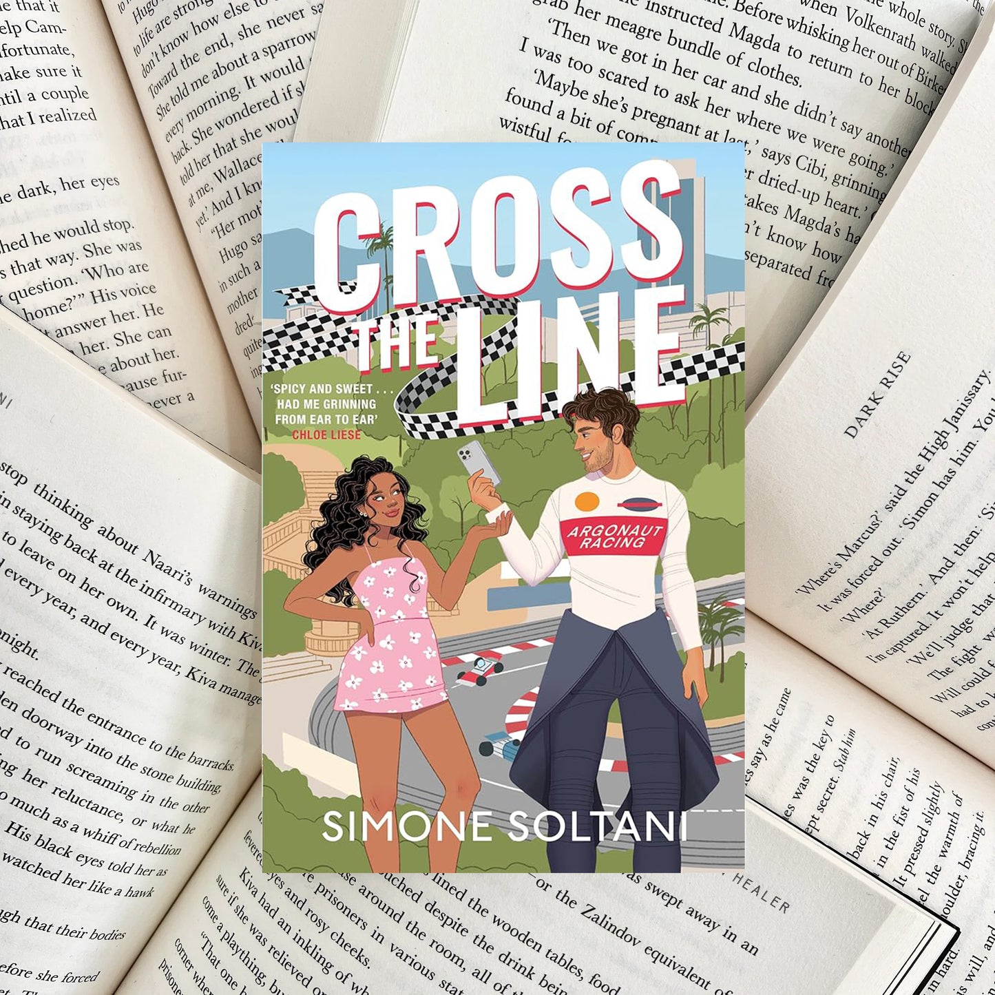 Cross the Line By Simone Soltani (SECOND-HAND) - The Albright Library
