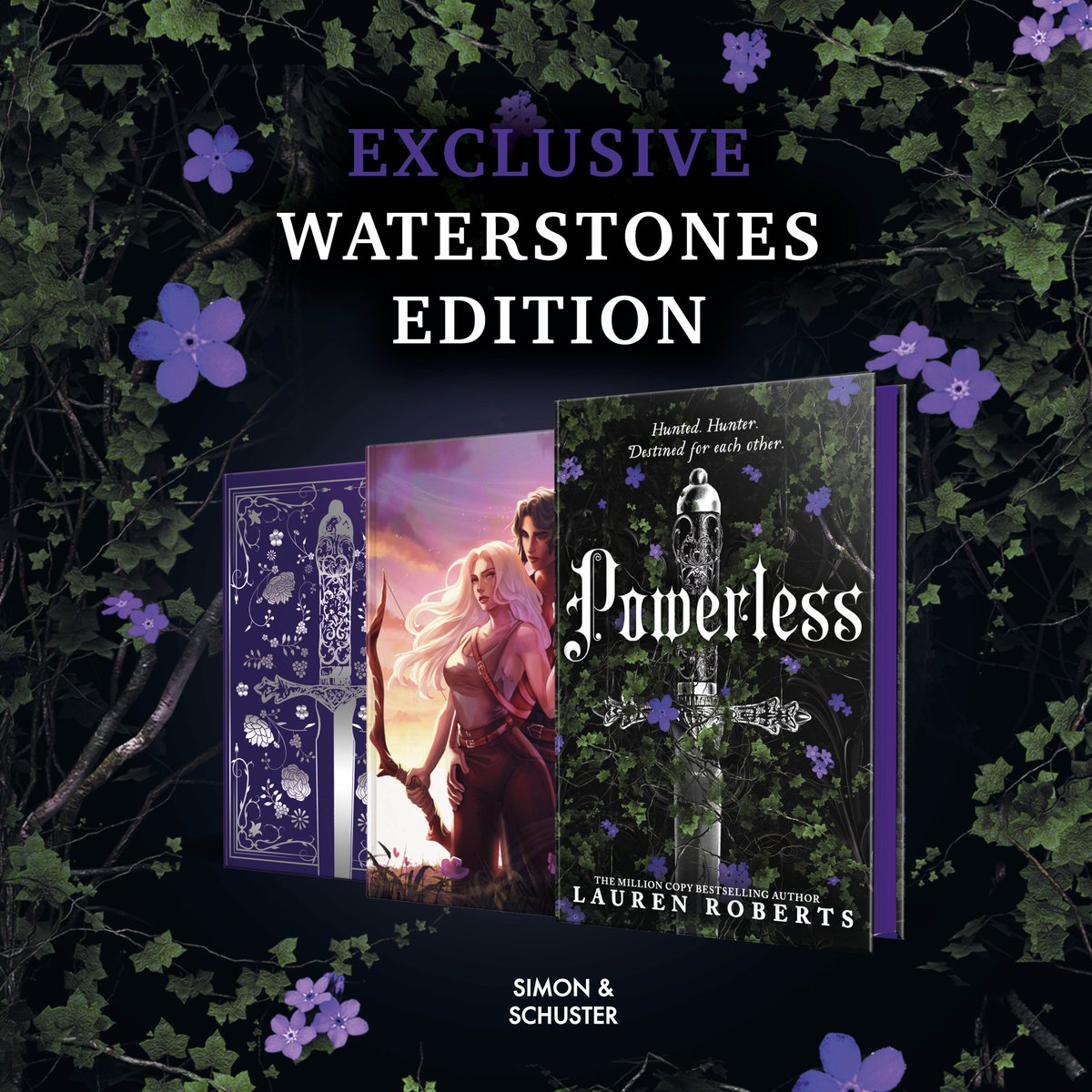 Powerless By Lauren Roberts SPECIAL EDITION HARDBACK (SECOND-HAND)