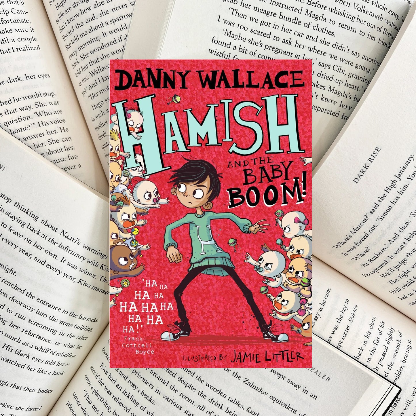 Hamish and the Baby BOOM! By Danny Wallace (SECOND-HAND) - The Albright Library