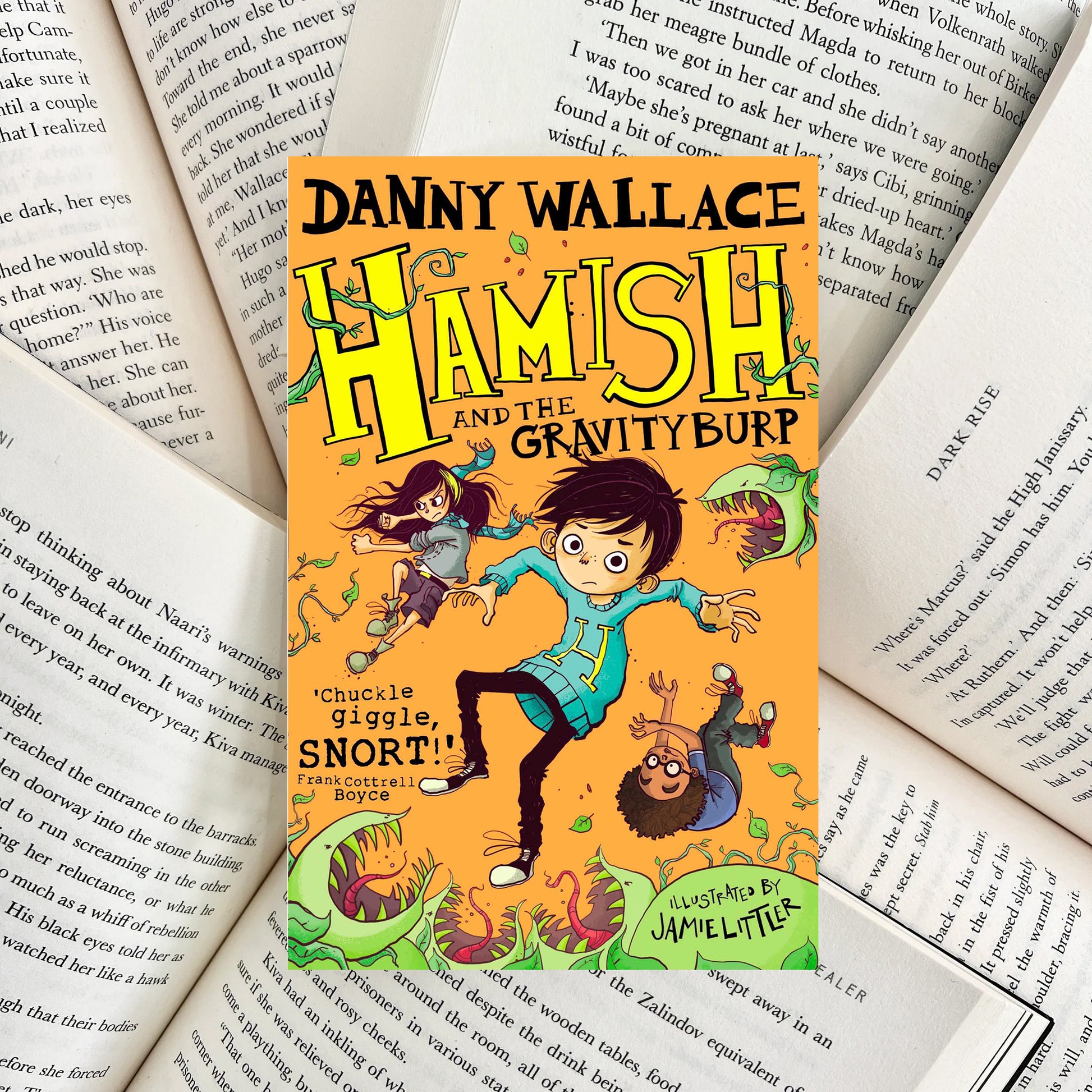 Hamish and the Gravity Burp By Danny Wallace (SECOND-HAND) - The Albright Library