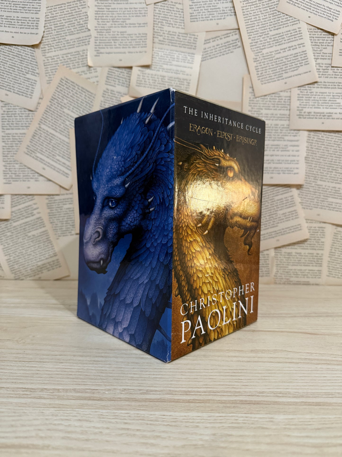 Eragon / Eldest / Brisinger By Christopher Paolini 3 Book HARDBACK Set