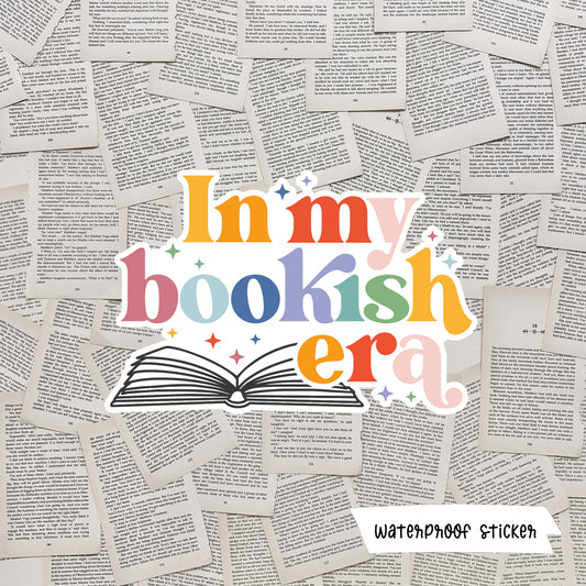 In My Bookish Era Waterproof Sticker - The Albright Library