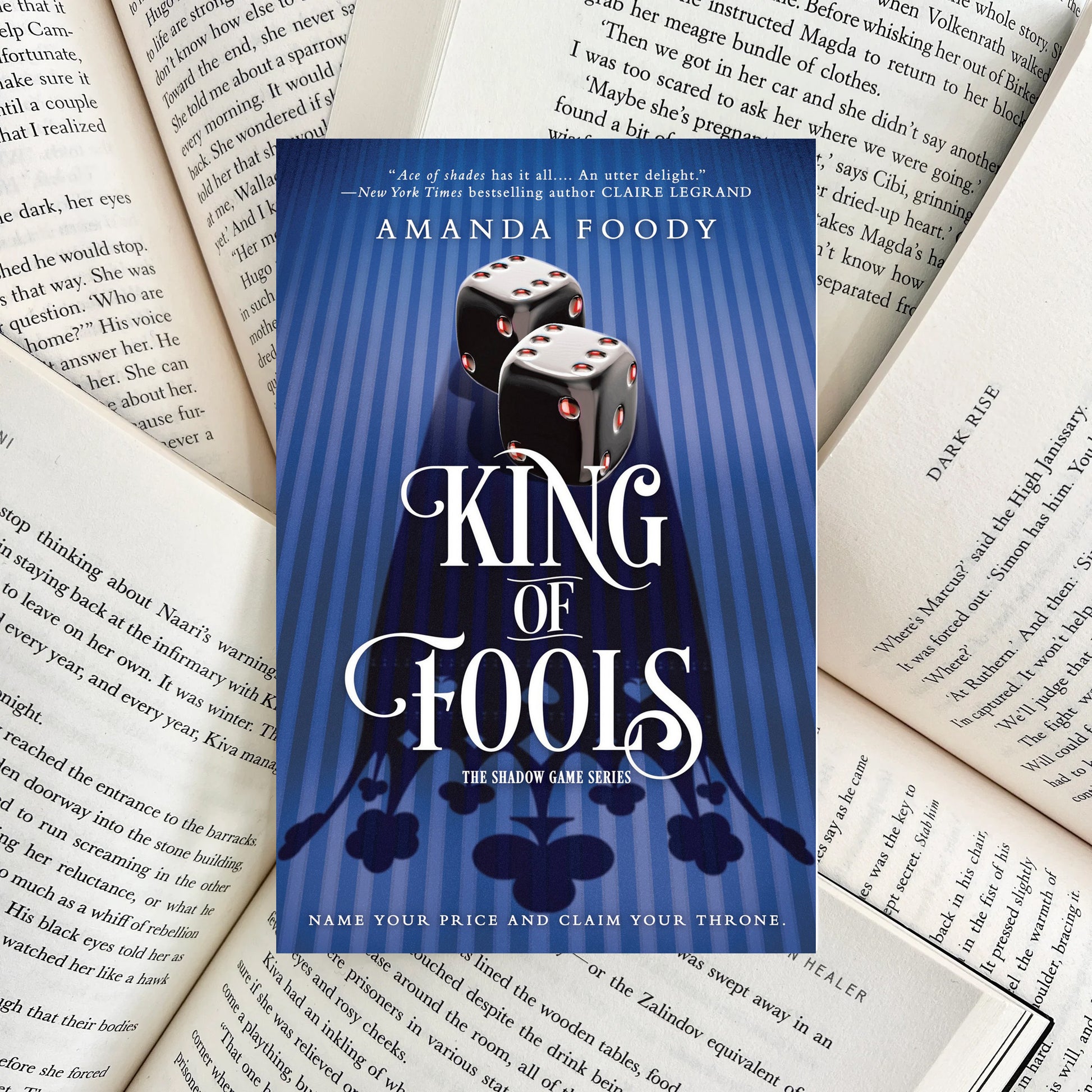 King of Fools By Amanda Foody HARDBACK (NEW) - The Albright Library