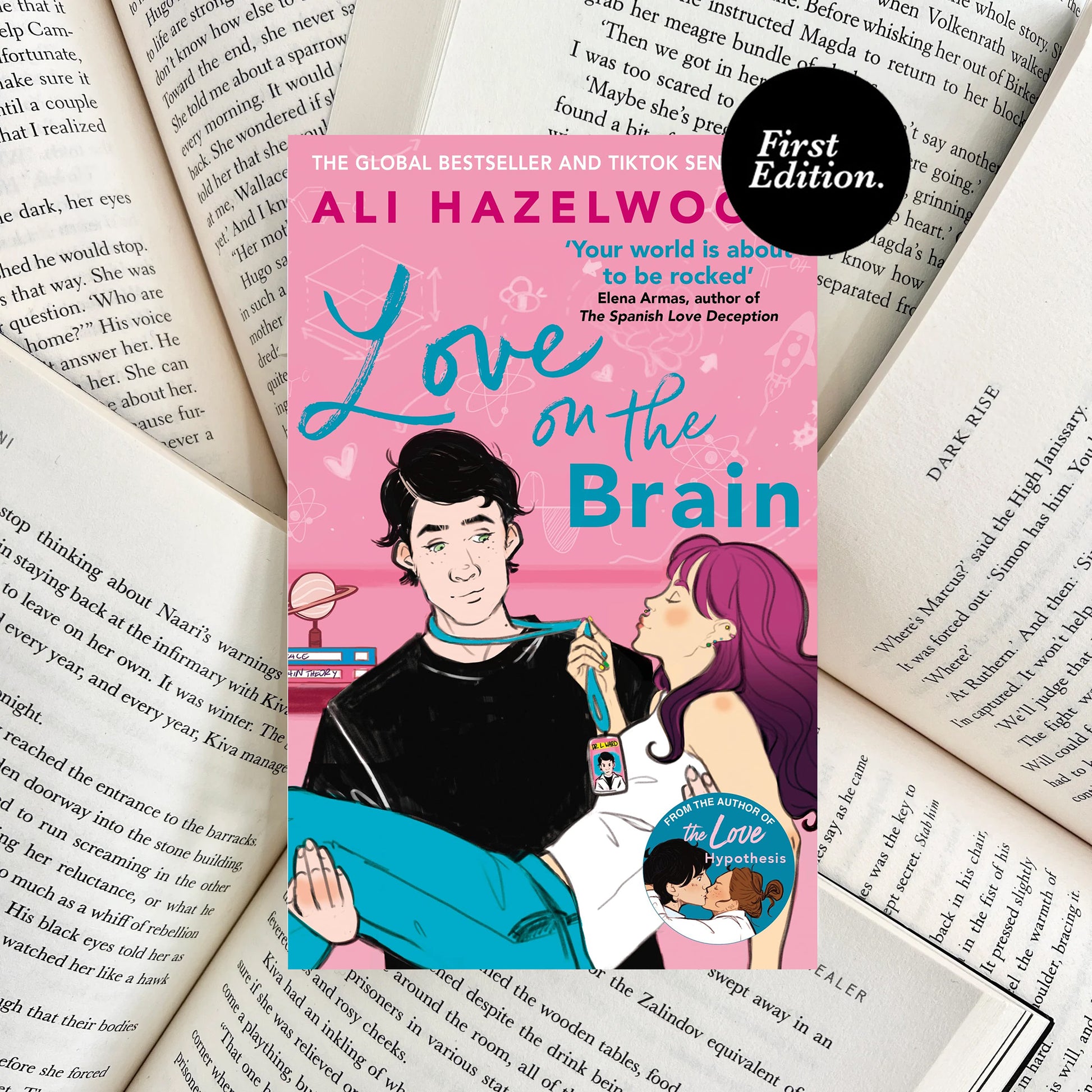 Love on the Brain By Ali Hazelwood (SECOND-HAND) - The Albright Library