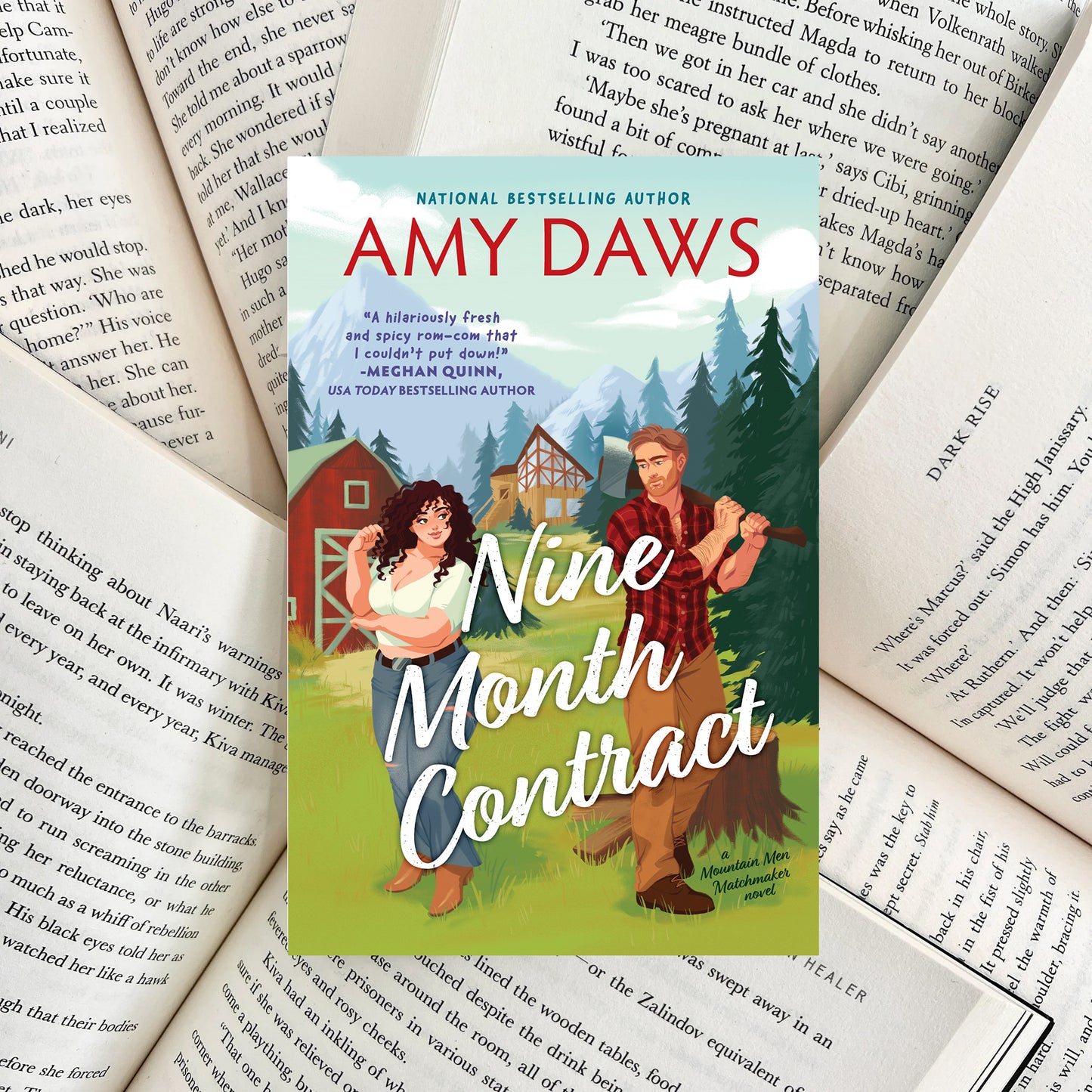 Nine Month Contract By Amy Daws (NEW) - The Albright Library