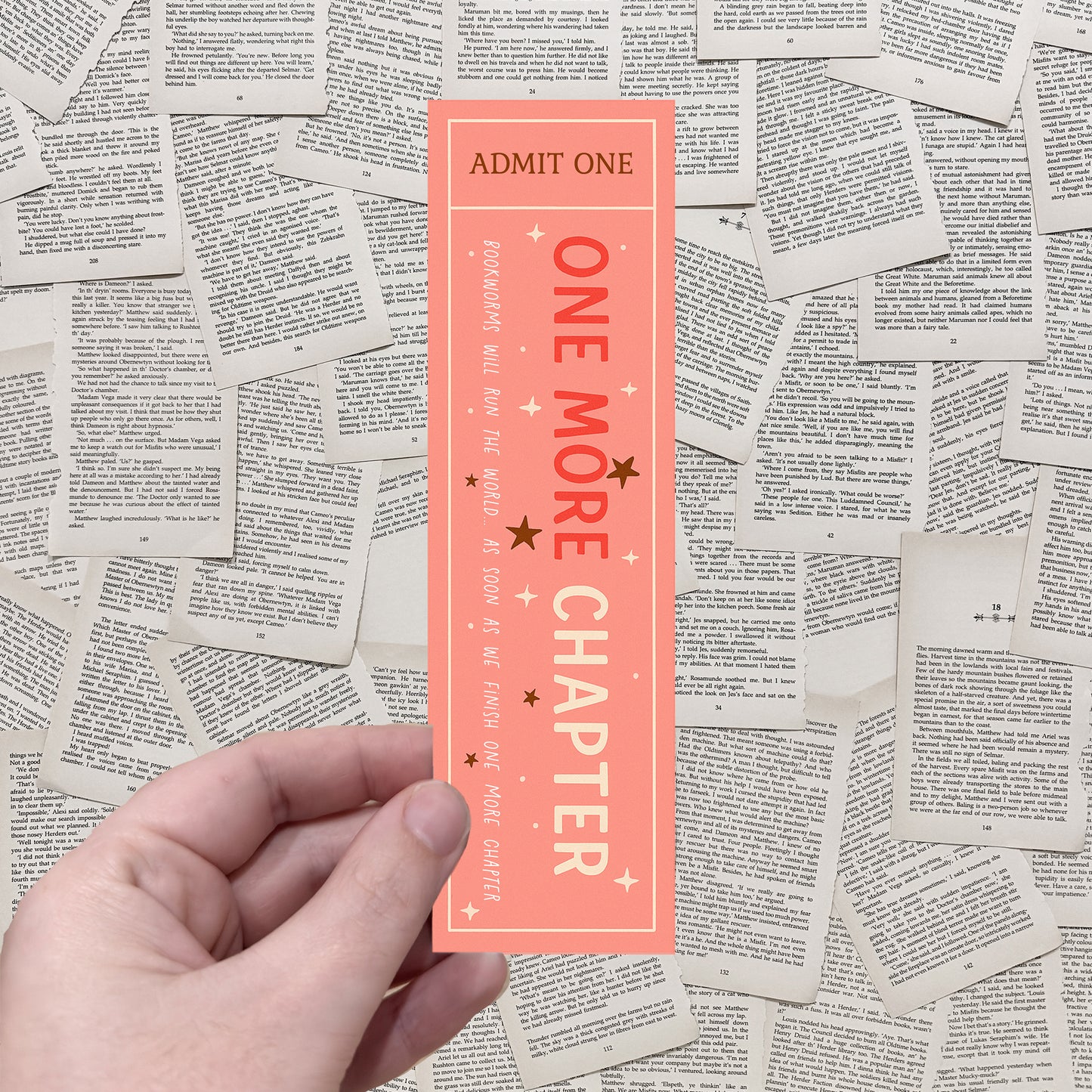 One More Chapter BOOKMARK