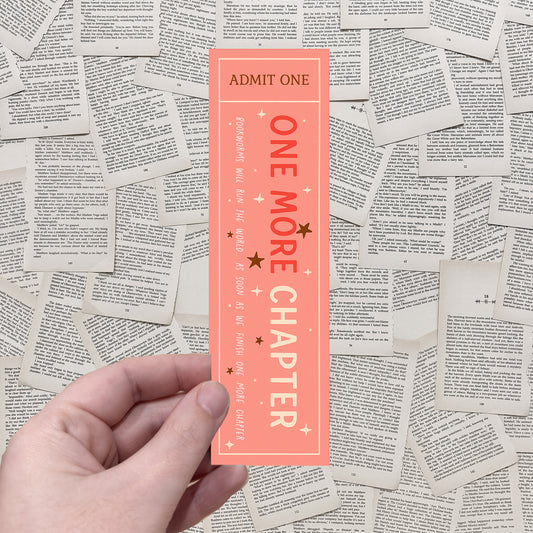 One More Chapter BOOKMARK