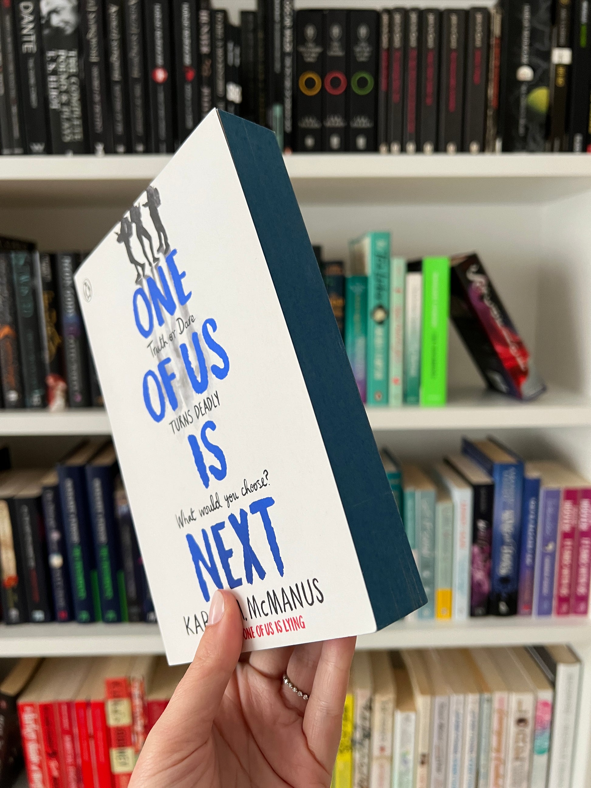 One of Us Is Next By Karen M. McManus SPRAYED EDGES (NEW) - The Albright Library