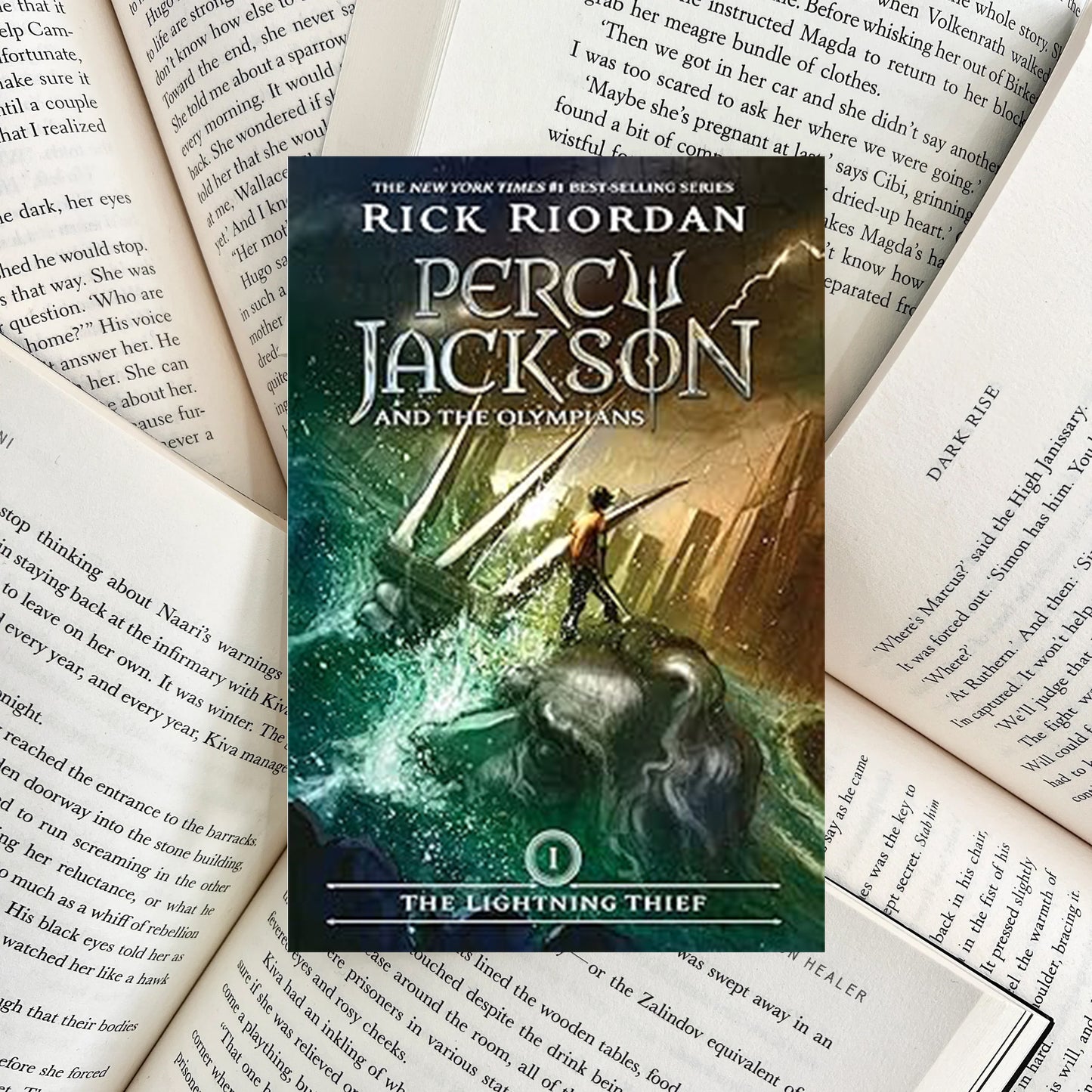 Percy Jackson - The Lightning Thief By Rick Riordan (SECOND-HAND) - The Albright Library