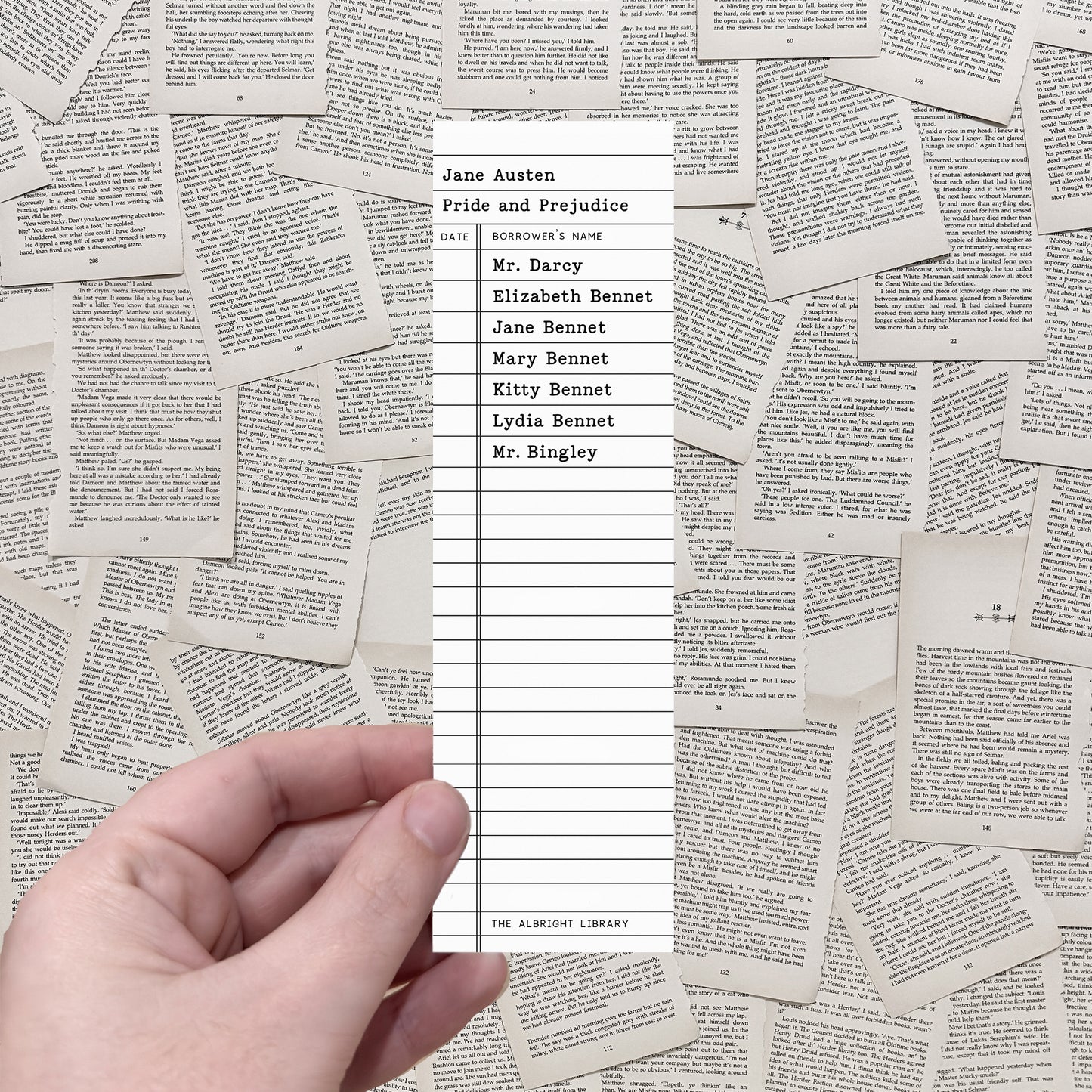 Pride And Prejudice BOOKMARK