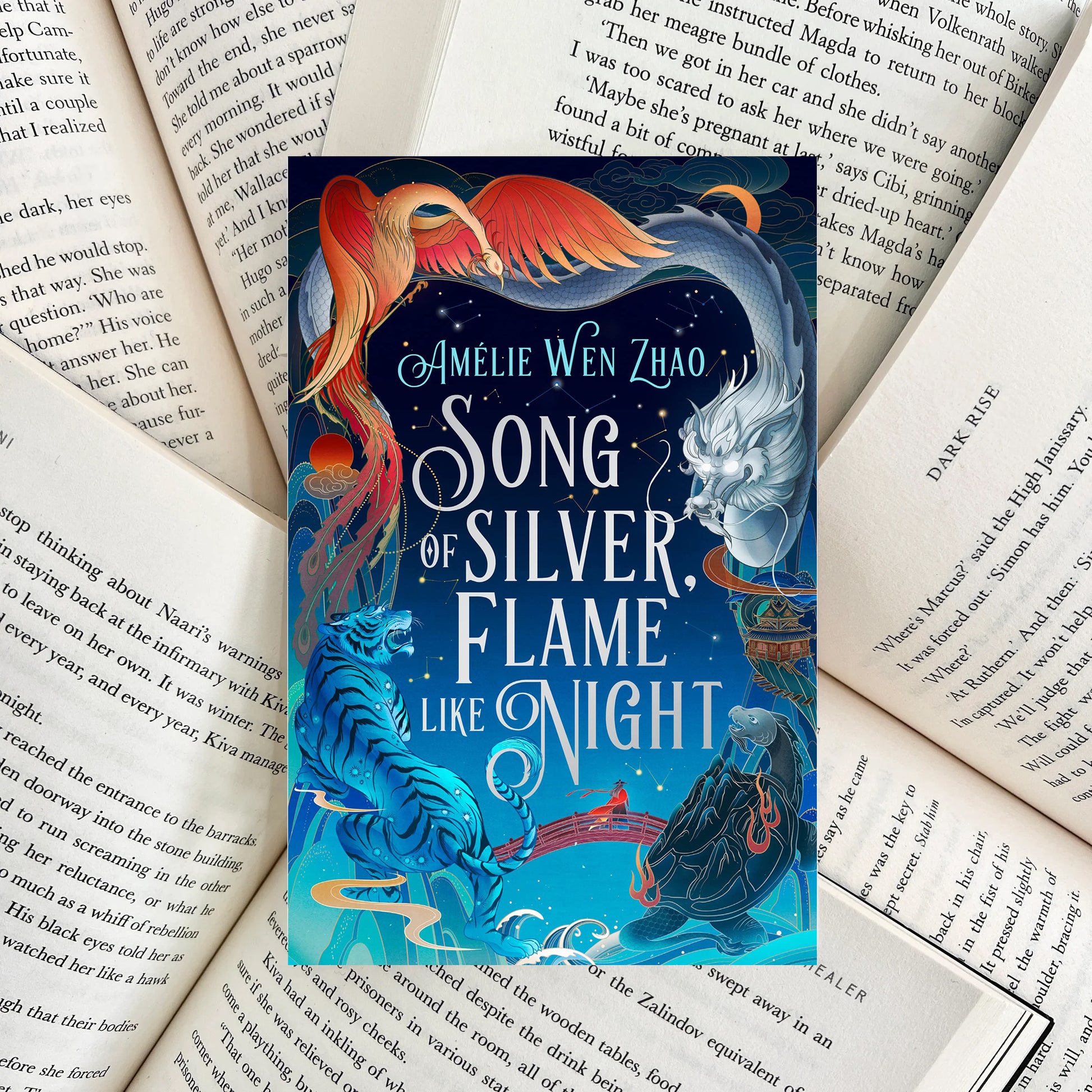 Song of Silver, Flame Like Night By Amélie Wen Zhao (SECOND-HAND) - The Albright Library