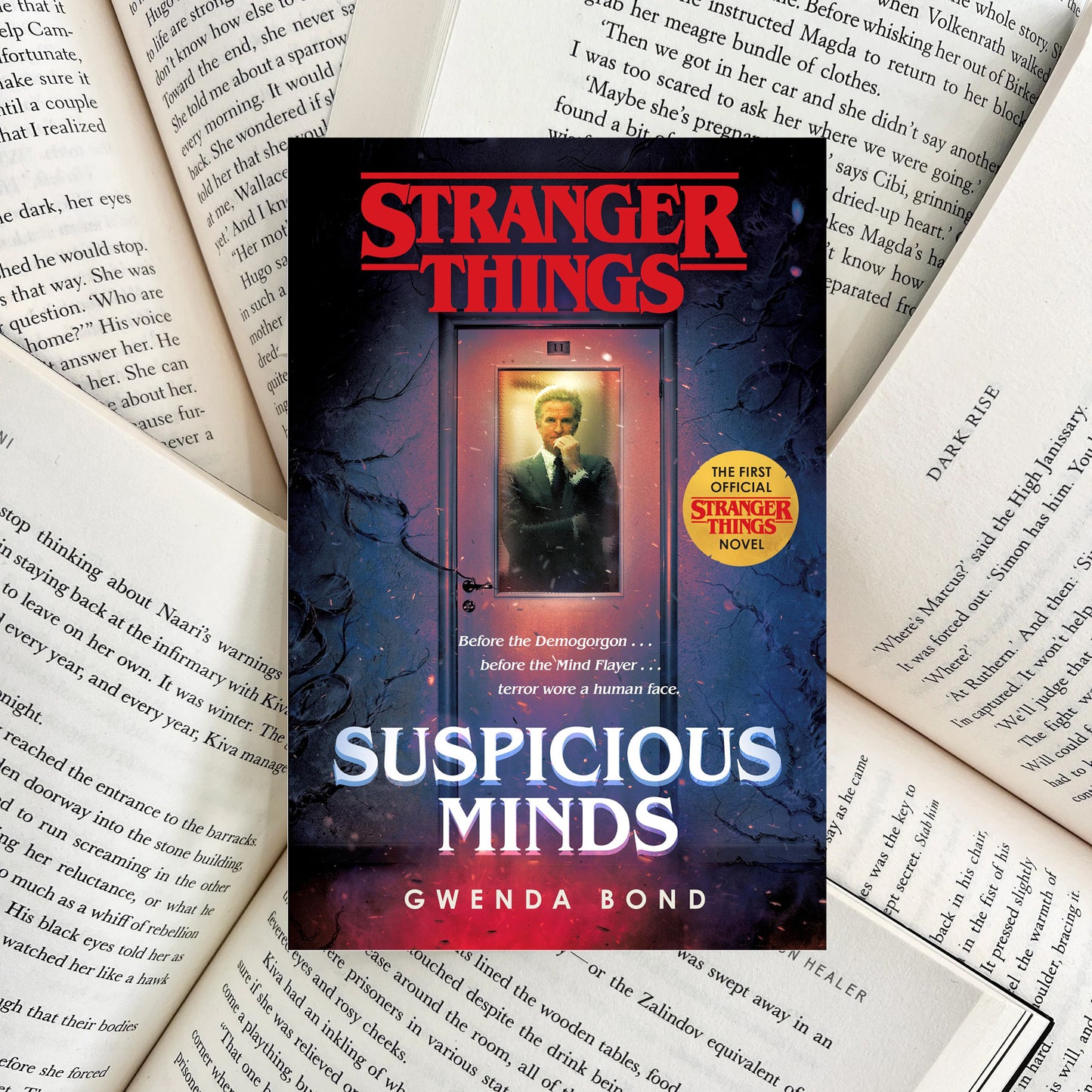 Stranger Things - Suspicious Minds By Gwenda Bond  (SECOND-HAND) - The Albright Library